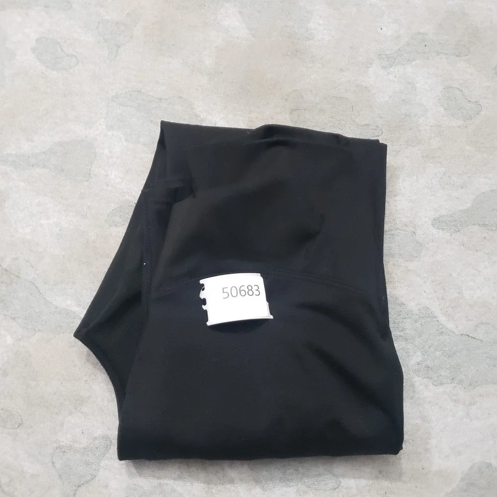 Lululemon Leggings Womens 0 Black Pull On Gym Yoga Fitness Running Activewear